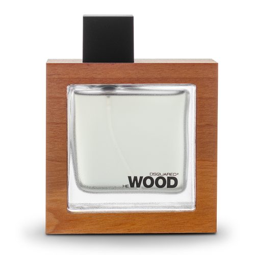 DSquared He Wood Parfume Bottle Product Fotografie